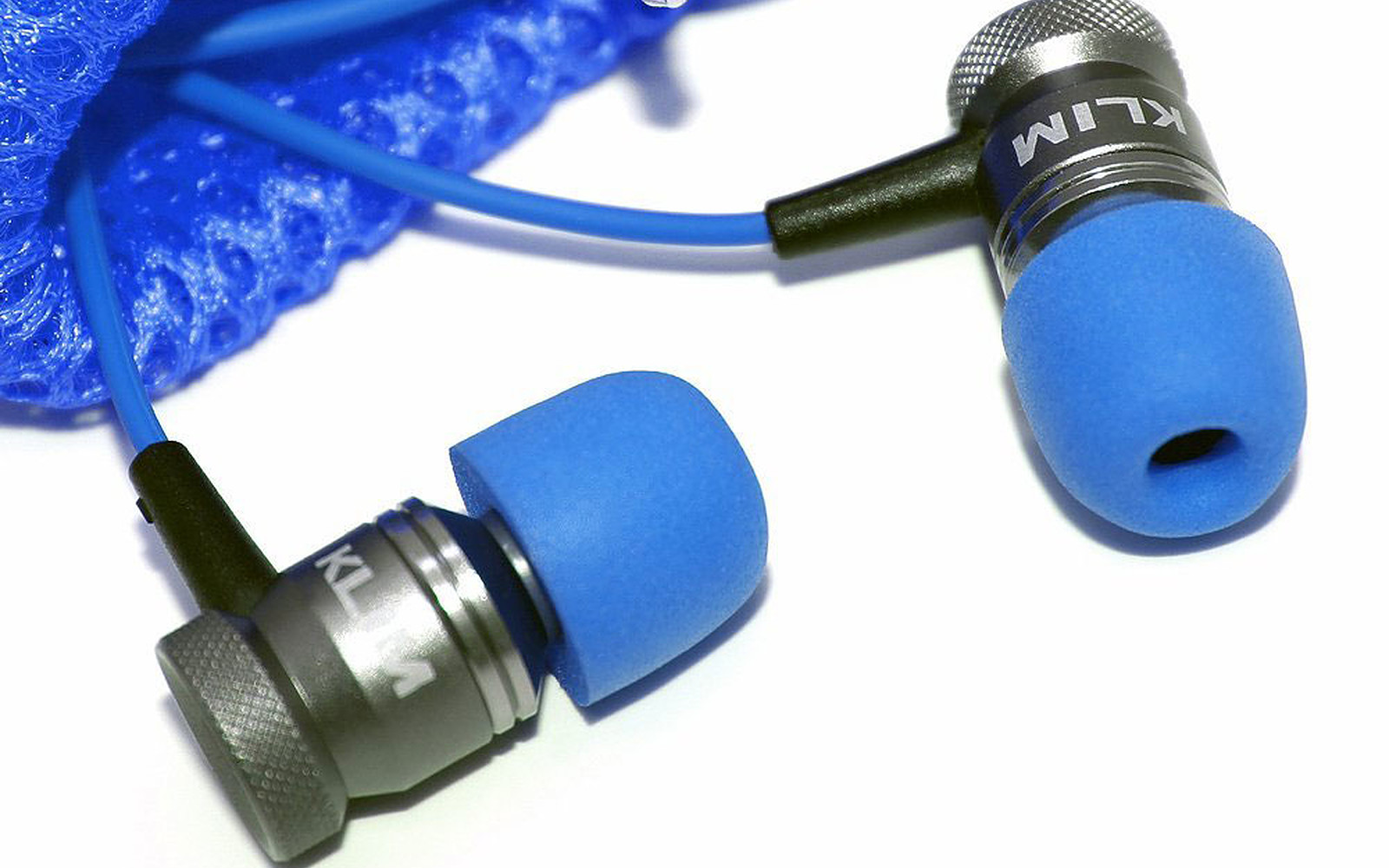 KLIM Fusion Ecouteurs Haute Qualité Audio - oreillettes intras en mousse à mémoire de forme 